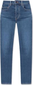Emporio Armani J60 high-top jeans Blauw Dames