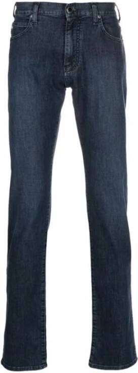 Emporio Armani J75 slanke jeans Blauw Heren