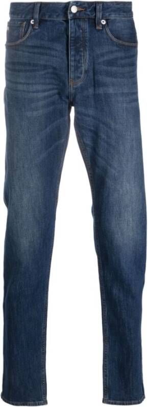 Emporio Armani J751 Jeans J061 Fit 5 Zakken Blauw Heren