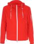 Emporio Armani Rode Gl Effect Hoodie Red Heren - Thumbnail 1