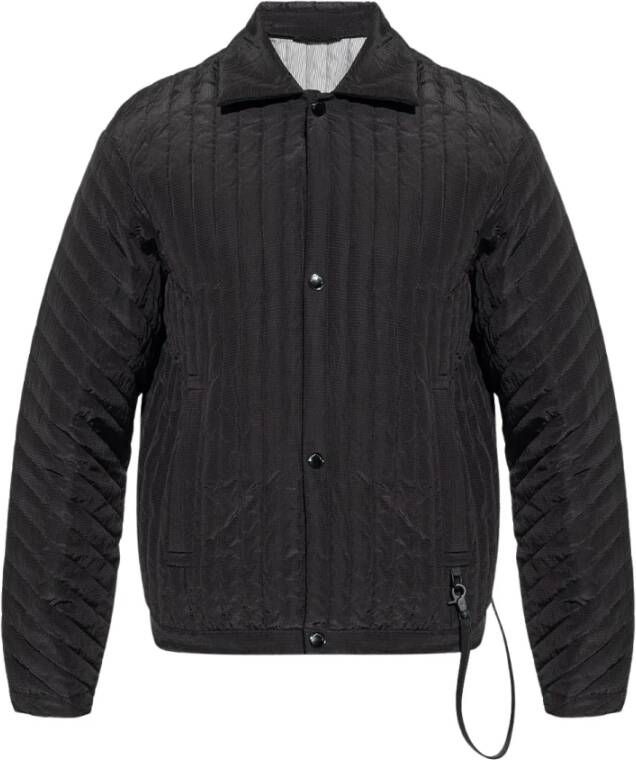 Emporio Armani Sustainable collection jacket Black Heren