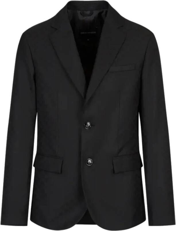 Emporio Armani Jackets Zwart Heren