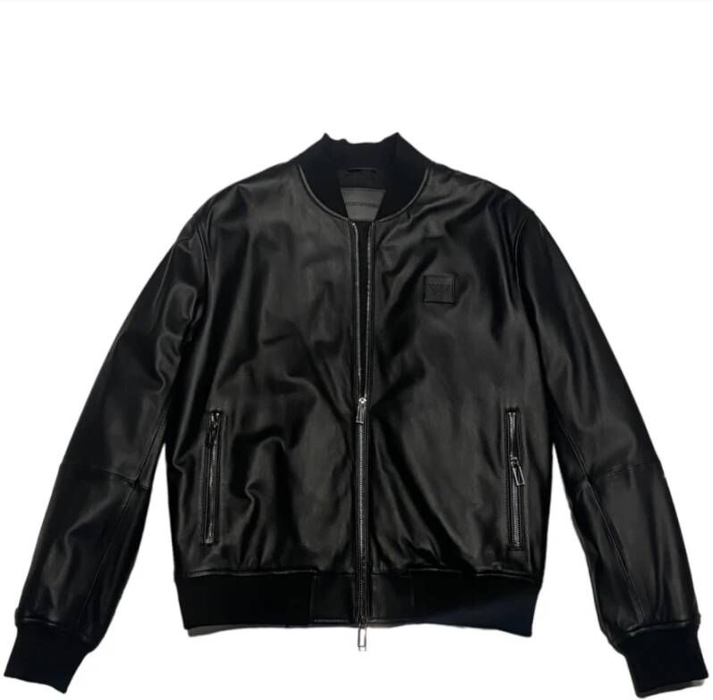 Emporio Armani Jackets Zwart Heren