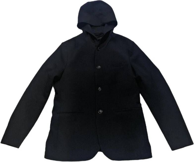 Emporio Armani Jackets Zwart Heren