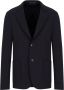 Emporio Armani Marineblauwe Iconische Jas Blue Heren - Thumbnail 1