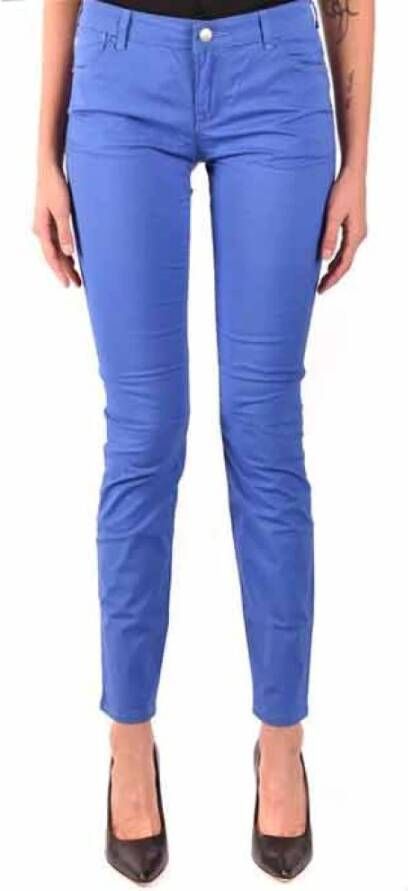 Emporio Armani Slim-Fit Blauwe Jeans Blue Dames