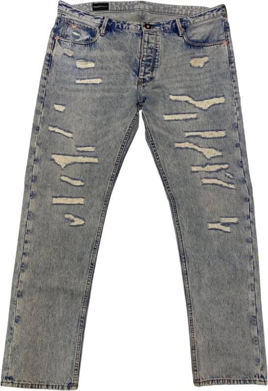 Emporio Armani Jeans Blauw Heren