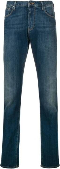 Emporio Armani Jeans Blauw Heren