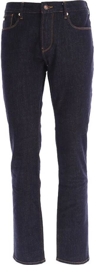 Emporio Armani Jeans Blauw Heren