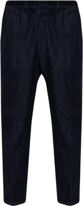 Emporio Armani Jeans met elastische tailleband Blauw Heren