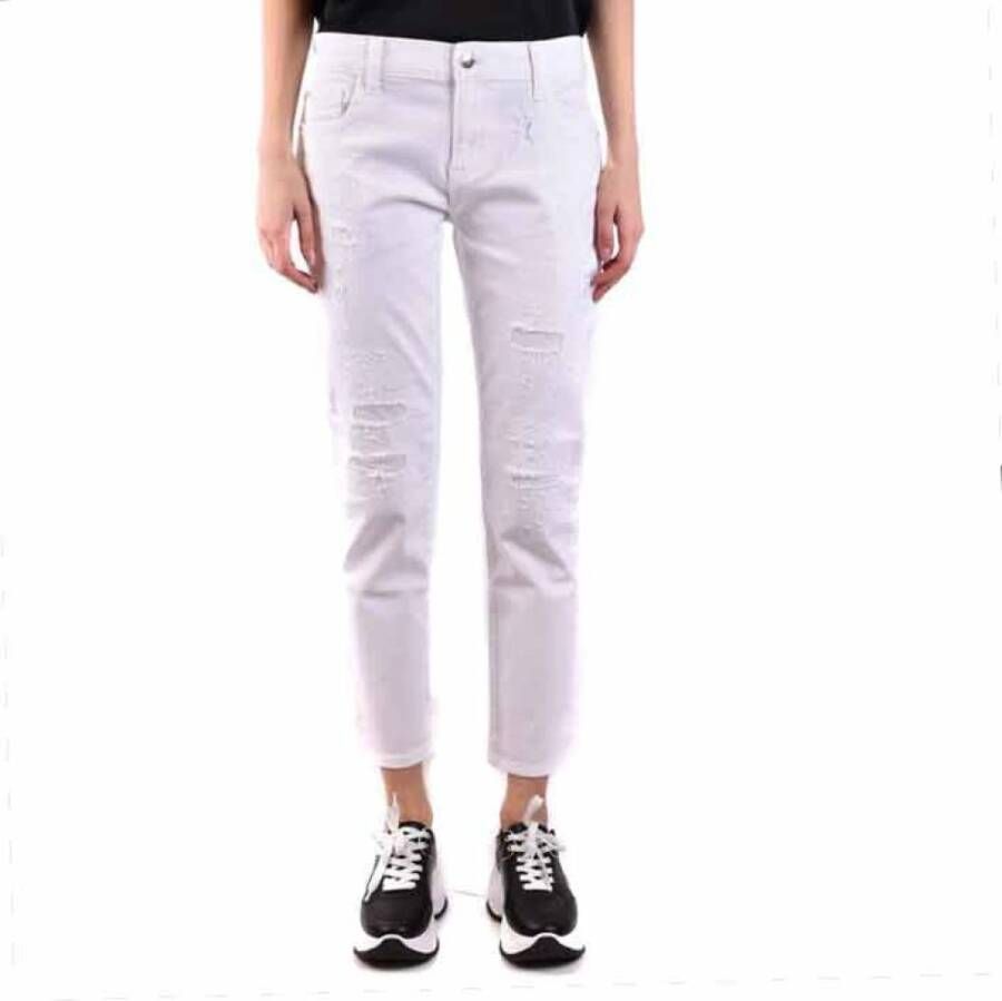 Emporio Armani Rits Jeans White Dames