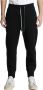 Emporio Armani Heren Jogger Broek van Dubbel Jersey Black Heren - Thumbnail 5