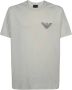 Emporio Armani Katoenen T-Shirt 3L1Tfj 1Jsaz Grijs Heren - Thumbnail 1