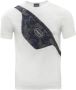 Emporio Armani Witte heren T-shirt met camouflage zak White Heren - Thumbnail 1