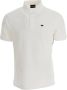 Emporio Armani Witte Katoenen Jersey Polo met Korte Mouwen en Micro Eagle Borduursel White Heren - Thumbnail 1