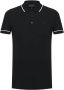 Emporio Armani Korte Mouw Zwarte Katoenen Polo met Geborduurd Adelaar Logo Black Heren - Thumbnail 1