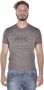 Emporio Armani Casual Logo Print T-shirt Gray Heren - Thumbnail 1