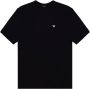 Emporio Armani Logo T-shirt Zwart Heren - Thumbnail 1