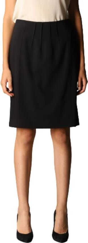 Emporio Armani Midi Skirts Zwart Dames