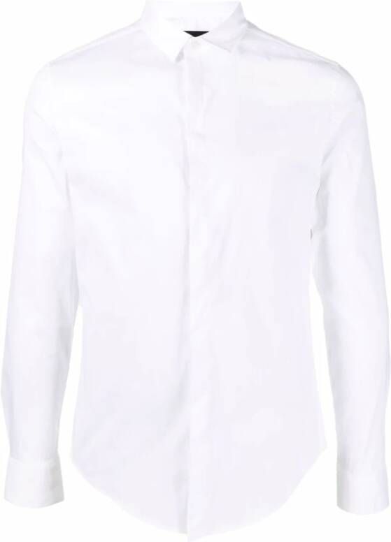 Emporio Armani Overhemd Wit Heren