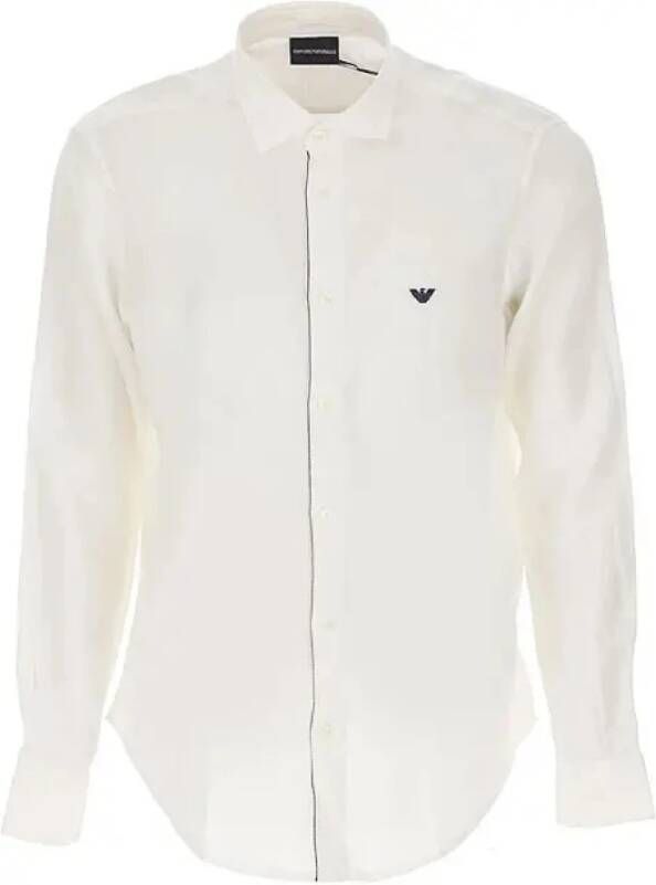 Emporio Armani Overhemd Wit Heren
