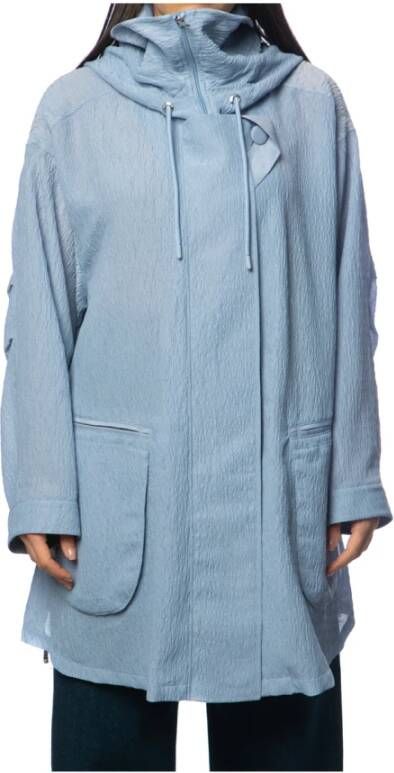 Emporio Armani Parkas Blauw Dames