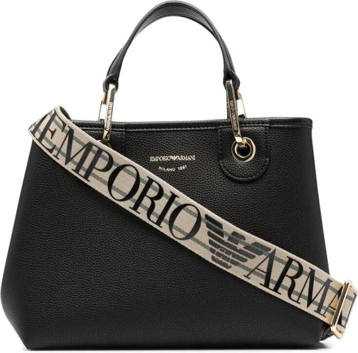 Emporio Armani MyEA Tas Iconische Handtas voor Moderne Vrouwen Black Dames