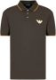 Emporio Armani Klassiek Polo Shirt voor Heren Brown Heren - Thumbnail 1