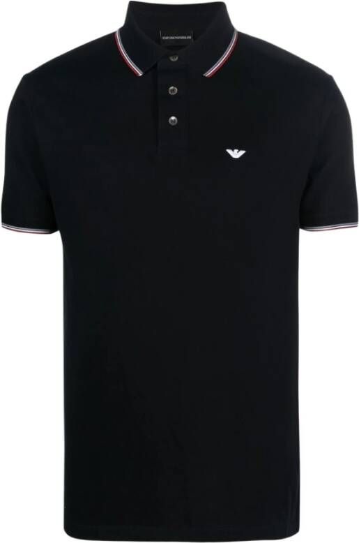Emporio Armani Polo Shirt Zwart Heren