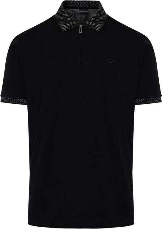Emporio Armani Polo Shirt Zwart Heren