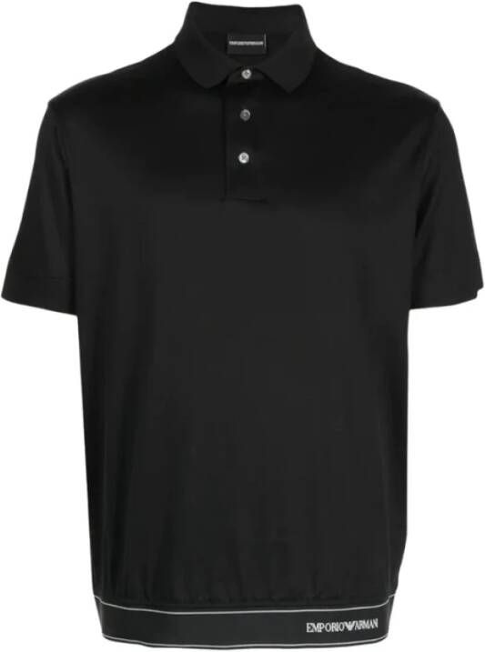 Emporio Armani Polo Shirt Zwart Heren