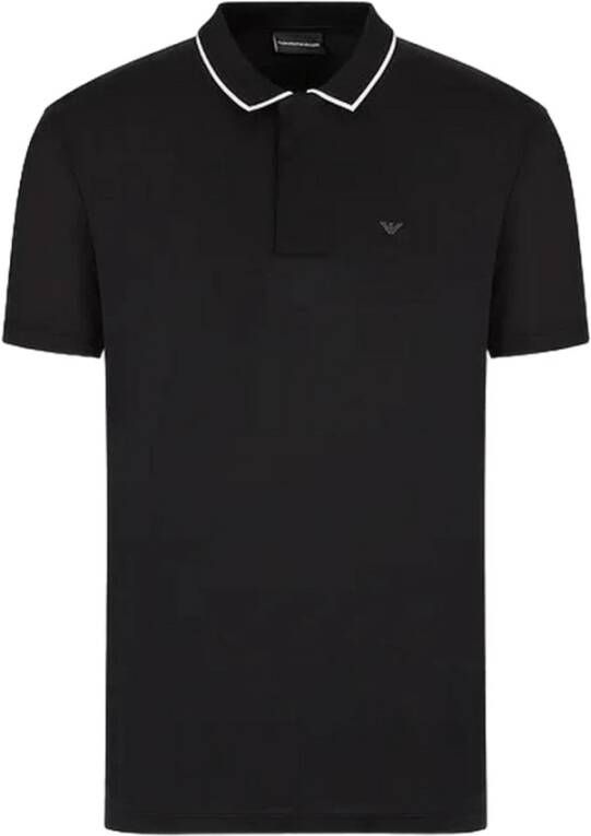 Emporio Armani Polo Shirts Zwart Heren