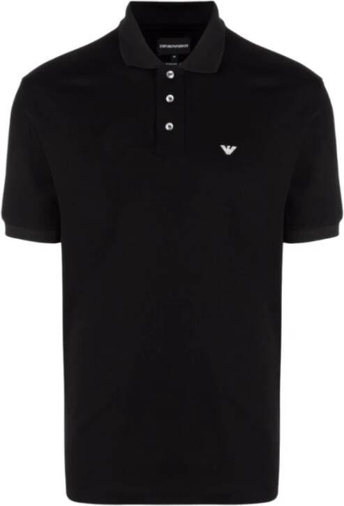Emporio Armani Polo Shirt Zwart Heren