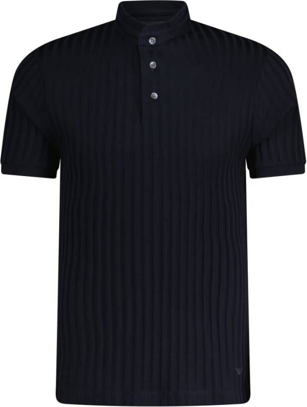 Emporio Armani Polo Shirts Blauw Heren