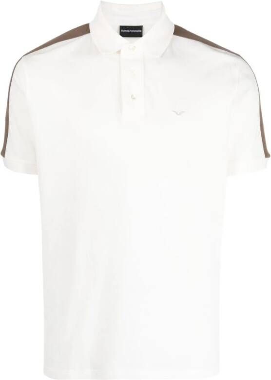 Emporio Armani Polo Shirts Wit Heren