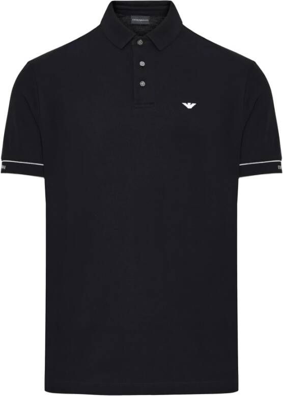 Emporio Armani Polo Shirts Zwart Heren