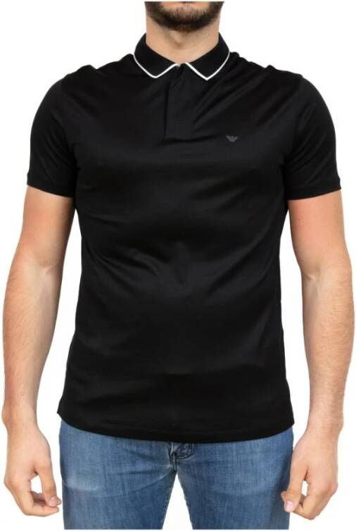 Emporio Armani Polo Shirts Zwart Heren