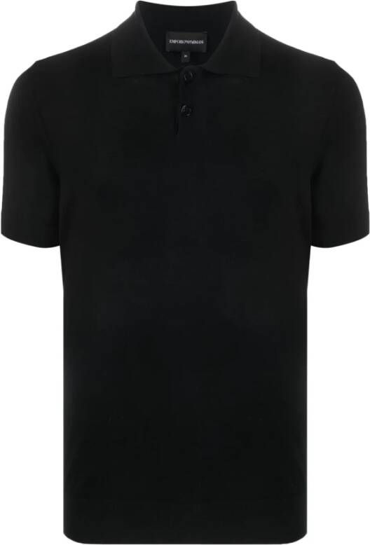 Emporio Armani Polo Shirts Zwart Heren