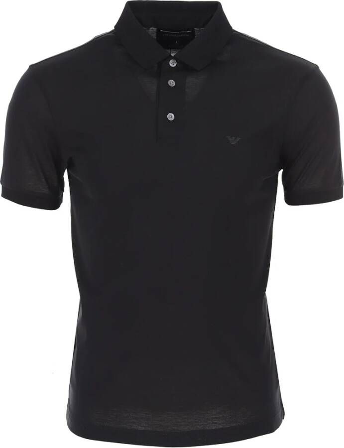 Emporio Armani Polo Shirts Zwart Heren