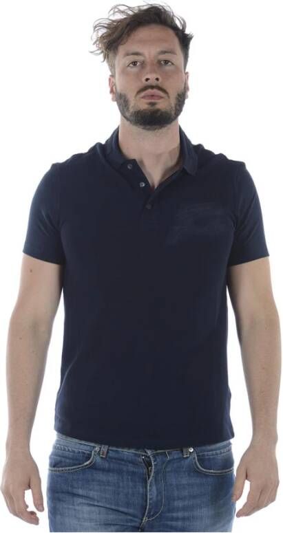 Emporio Armani Heren Polo T-Shirt Blue Heren
