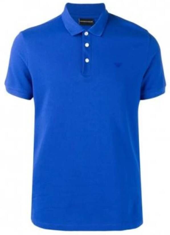 Emporio Armani Poloshirt Blauw Heren