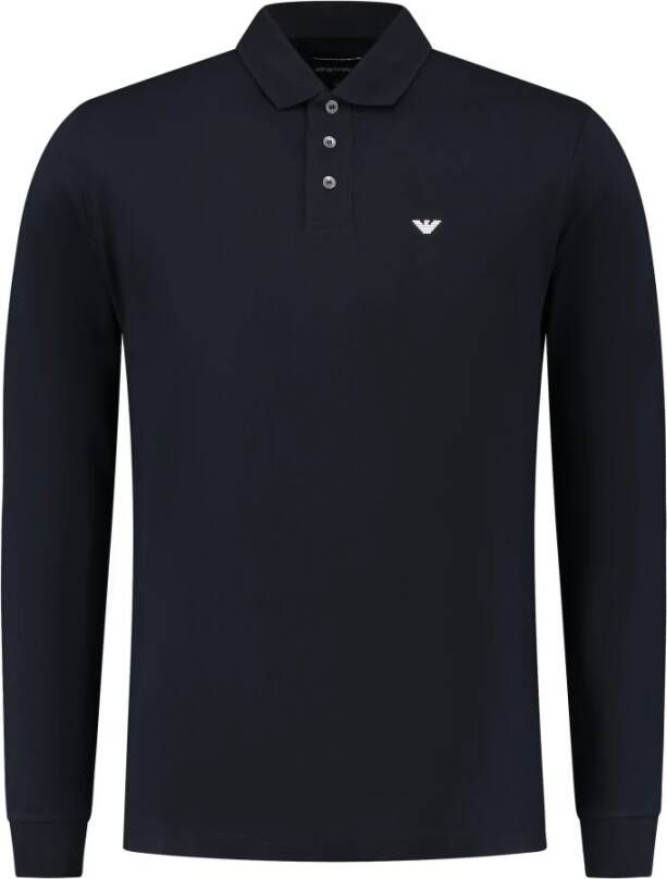 Emporio Armani Polo Shirt Lange Mouw 8N1FQ0
