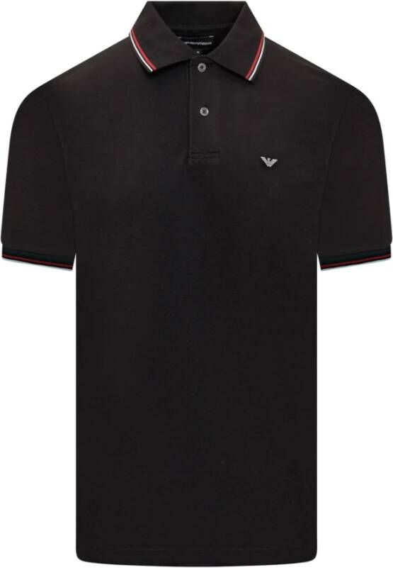 Emporio Armani Stijlvolle T-shirts en Polos Black Heren
