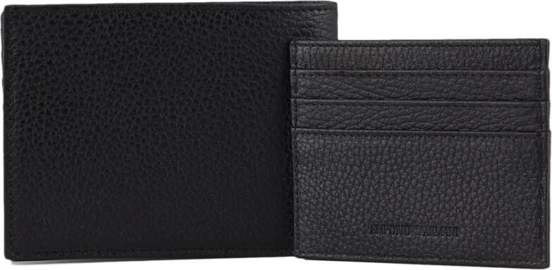 Emporio Armani Portemonnee Zwart Heren