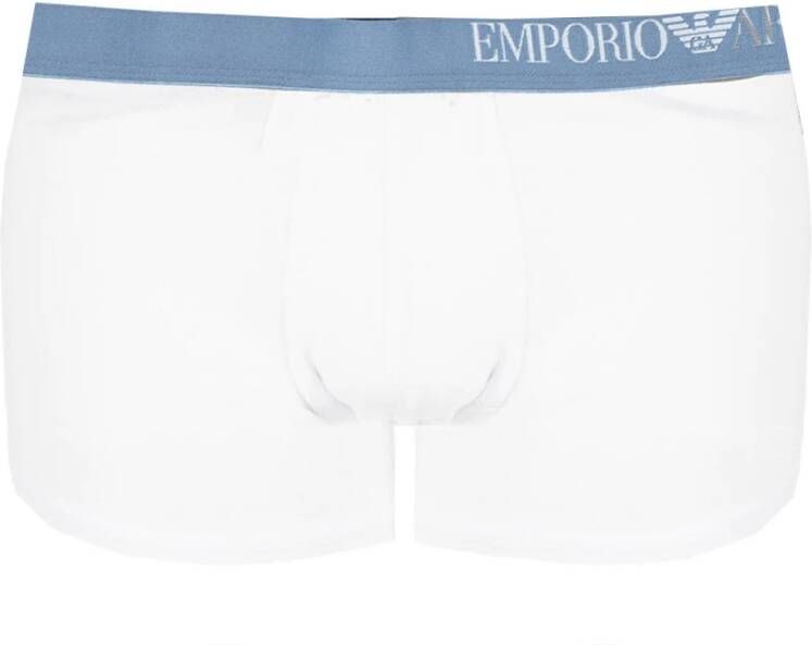 Emporio Armani Set van hoogwaardige katoenen boxershorts Wit Heren