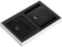 Emporio Armani Minimalistische Portemonnee met Logo en Kaartsleuven Black Heren - Thumbnail 8