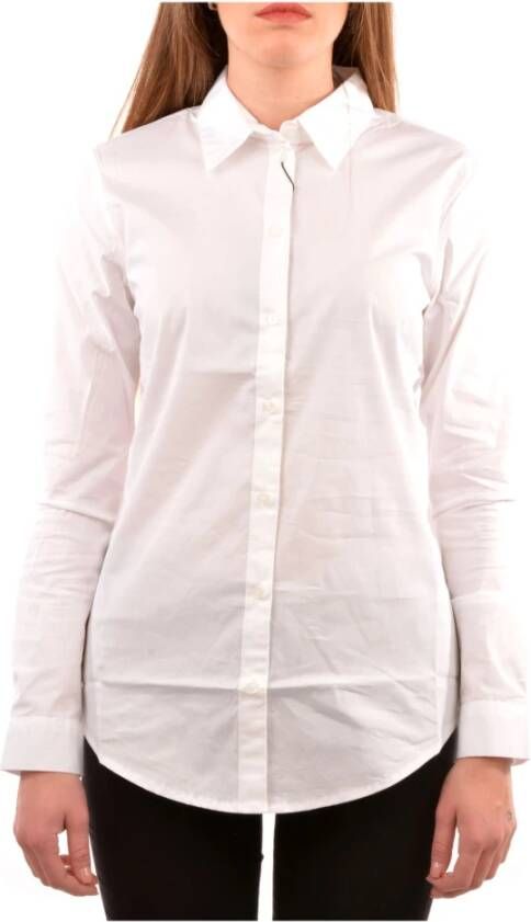 Armani Exchange Lange mouwen overhemd White Dames
