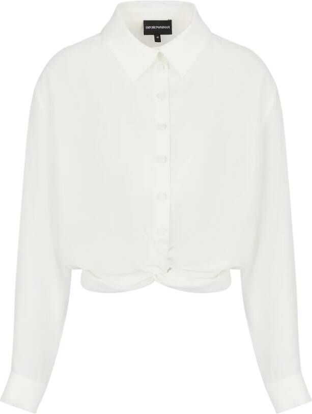 Emporio Armani Shirts White Dames