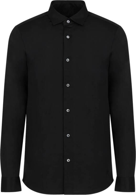 Emporio Armani Shirts Zwart Heren