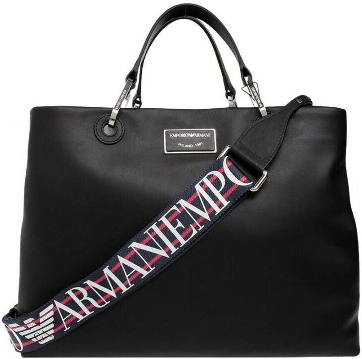 Emporio Armani Shoppers Borsa Shopping in zwart - Foto 2